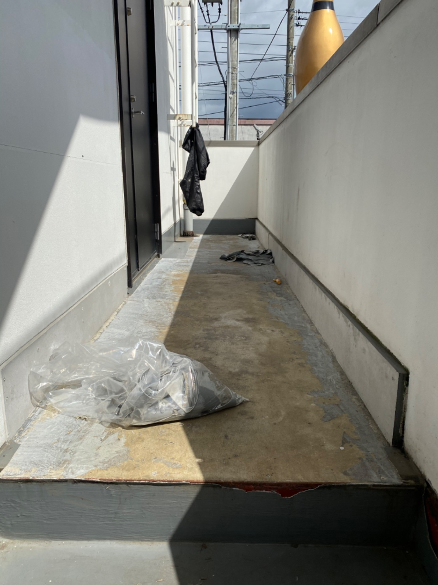 八戸市　外階段の補修工事